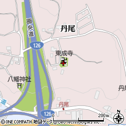 千葉県東金市丹尾周辺の地図
