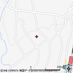 岐阜県中津川市坂下1693周辺の地図