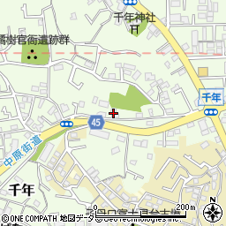 神奈川県川崎市高津区千年487周辺の地図