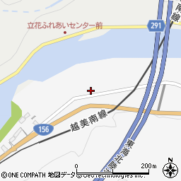 岐阜県美濃市保木脇581周辺の地図