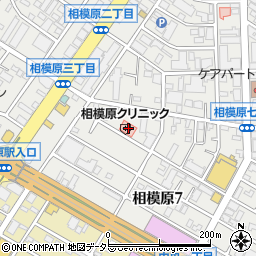 神奈川県相模原市中央区相模原7丁目5-5周辺の地図