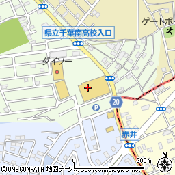 サンキ仁戸名店周辺の地図