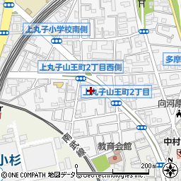ライオンズマンション武蔵小杉東周辺の地図