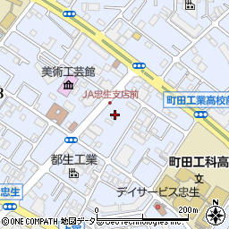 町田ＪＡ農業センター周辺の地図