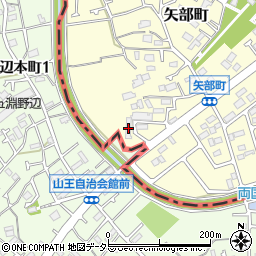 東京都町田市矢部町2582周辺の地図