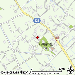 千葉県山武市白幡843周辺の地図