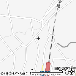 岐阜県中津川市坂下739-3周辺の地図