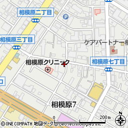 神奈川県相模原市中央区相模原7丁目5-9周辺の地図