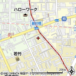 神奈川県川崎市高津区子母口418周辺の地図