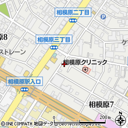 神奈川県相模原市中央区相模原7丁目4-39周辺の地図