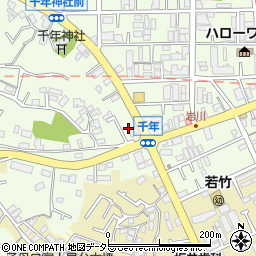 神奈川県川崎市高津区千年552周辺の地図