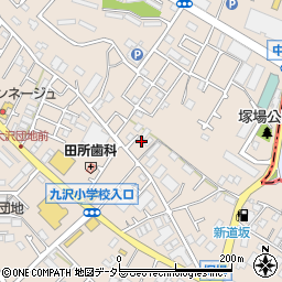 神奈川県相模原市緑区下九沢1535-15周辺の地図