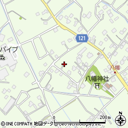 千葉県山武市白幡835-7周辺の地図