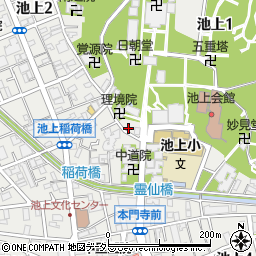 有限会社宮内石材周辺の地図