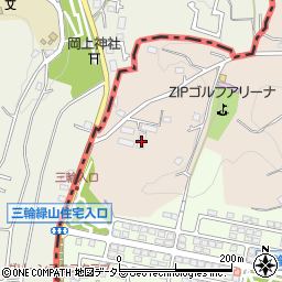 東京都町田市三輪町2052周辺の地図