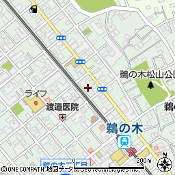 東京都大田区鵜の木3丁目13周辺の地図
