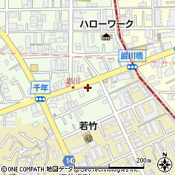 神奈川県川崎市高津区千年610周辺の地図