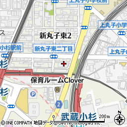 株式会社レオパレス２１　川崎支店建築営業部周辺の地図