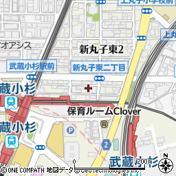 武蔵小杉あおば法律事務所周辺の地図