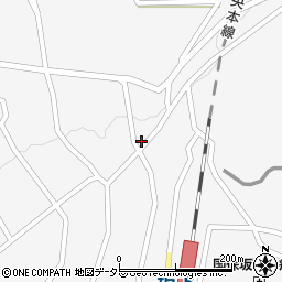 岐阜県中津川市坂下739-5周辺の地図