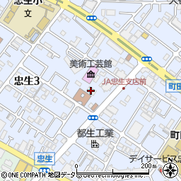 町田市農協忠生支店周辺の地図