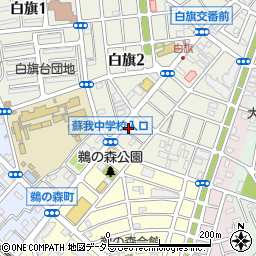 今井町診療所友の会事務所周辺の地図