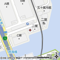 国際空輸株式会社東京貨物センター周辺の地図