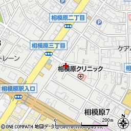 神奈川県相模原市中央区相模原7丁目5-1周辺の地図