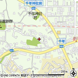 神奈川県川崎市高津区千年506-1周辺の地図