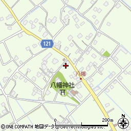 千葉県山武市白幡859周辺の地図