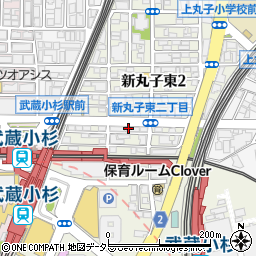 ミサワリフォーム株式会社　川崎営業課周辺の地図