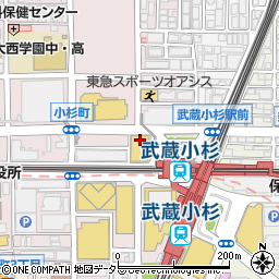 イーオン武蔵小杉校周辺の地図