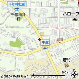神奈川県川崎市高津区千年551-2周辺の地図