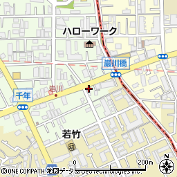 神奈川県川崎市高津区千年605周辺の地図