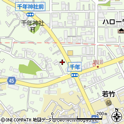 神奈川県川崎市高津区千年550周辺の地図