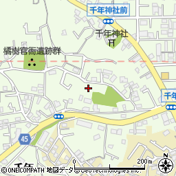 神奈川県川崎市高津区千年518周辺の地図