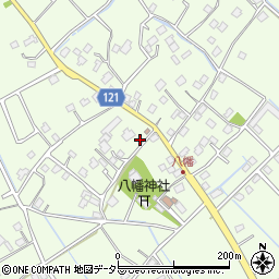 千葉県山武市白幡844周辺の地図