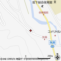 岐阜県中津川市坂下2486周辺の地図