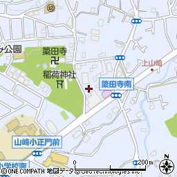 東京都町田市山崎町124周辺の地図