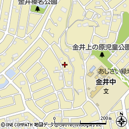 東京都町田市金井周辺の地図