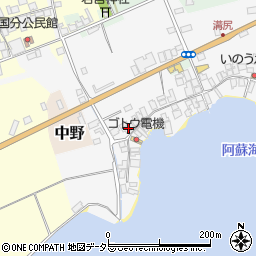 京都府宮津市溝尻284周辺の地図