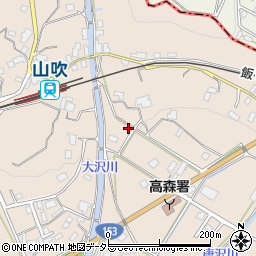 長野県下伊那郡高森町山吹5811-3周辺の地図