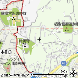 神奈川県川崎市高津区千年357-5周辺の地図