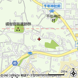 神奈川県川崎市高津区千年483周辺の地図