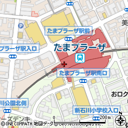 とんかつ 新宿さぼてん たまプラーザテラス店周辺の地図