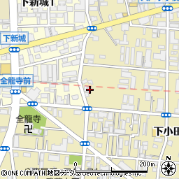 神奈川県川崎市中原区下小田中4丁目7-13周辺の地図