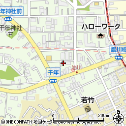 神奈川県川崎市高津区千年636周辺の地図