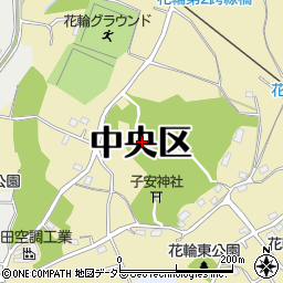 千葉県千葉市中央区花輪町周辺の地図