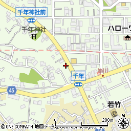 神奈川県川崎市高津区千年548周辺の地図