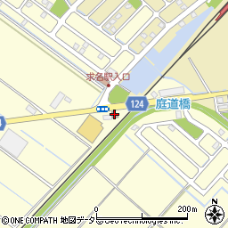 求名駅前郵便局周辺の地図